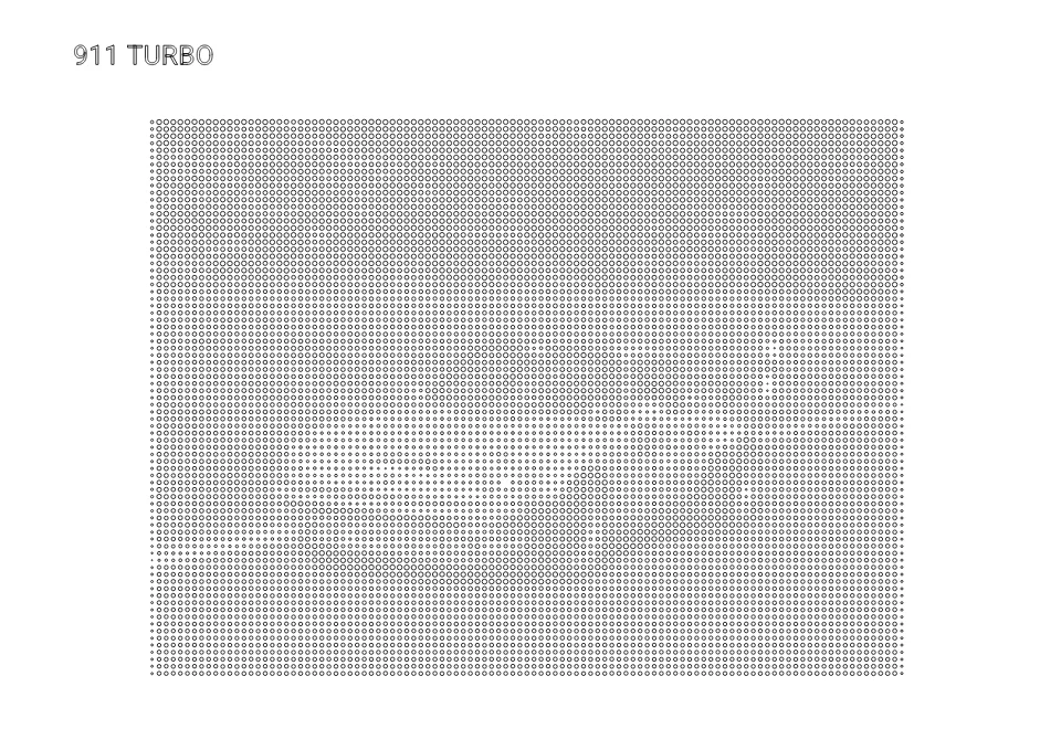 911 Turbo pen drawing
