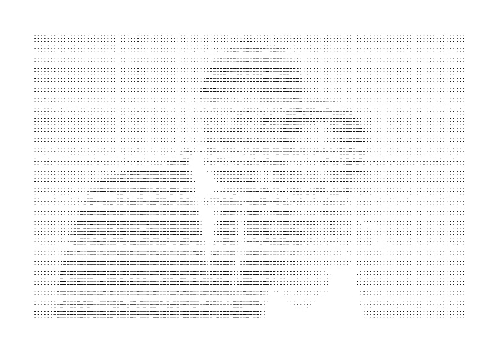 Wedding photograph drawn in the Dash style